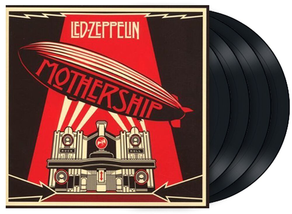 Discos Eternos - Led Zeppelin Mothership Caja de 4 vinilos